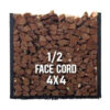 Half Face Cord of Kiln Dried Bagged Firewood